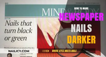 Darken Your Newspaper Nails: Easy Tips for a Bolder Look