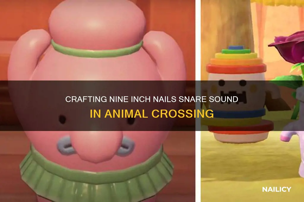 how to make nine inch nails snare in animal