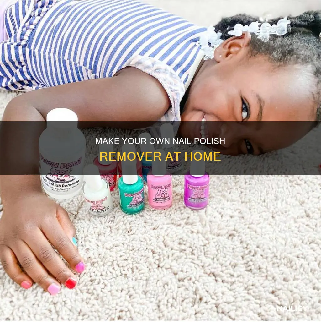 how to make non toxic nail polish remover