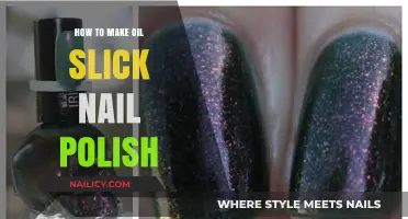 Create Stunning Oil Slick Nails: DIY Nail Polish Tutorial