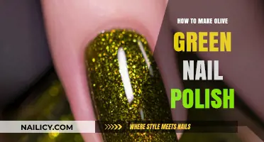 Mixing Olive Green Nail Polish: DIY Tips and Tricks