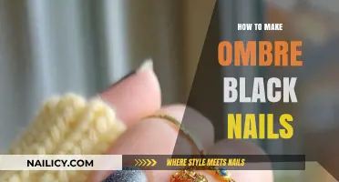 Create Stunning Ombre Black Nails: Easy DIY Tutorial & Tips