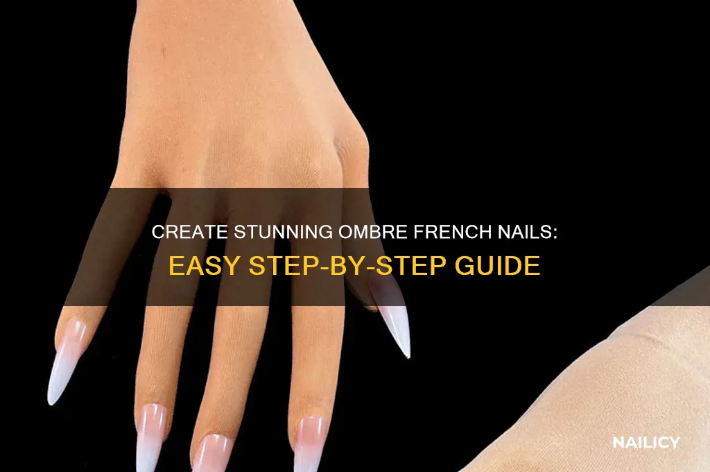 how to make ombre french nails