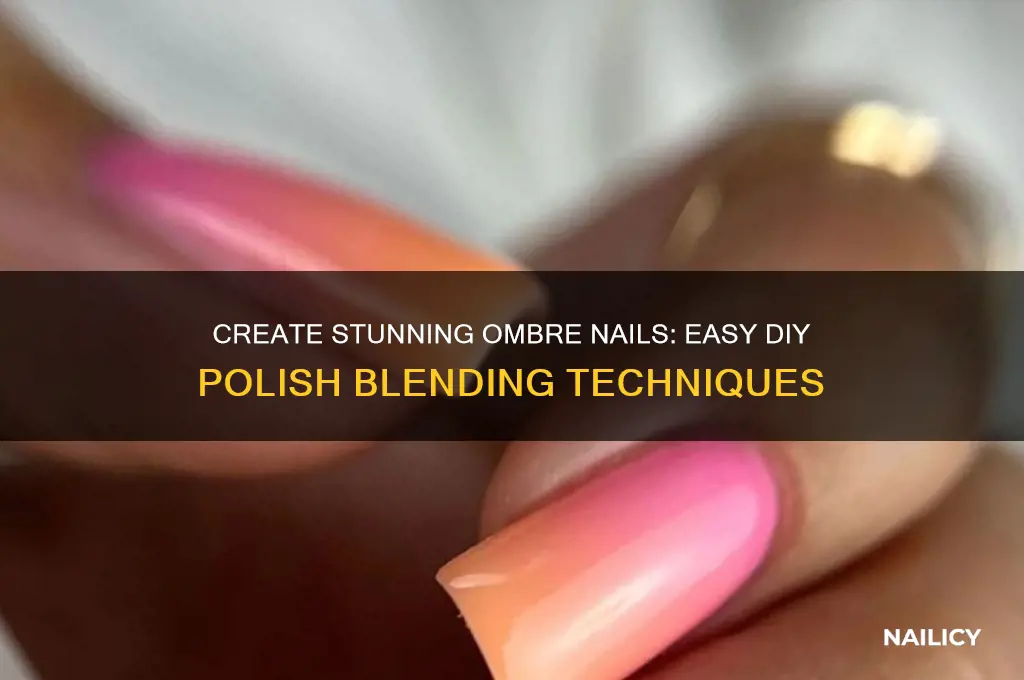 how to make ombre nail polish