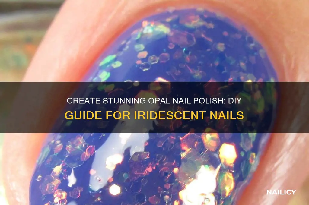 how to make opal nail polish