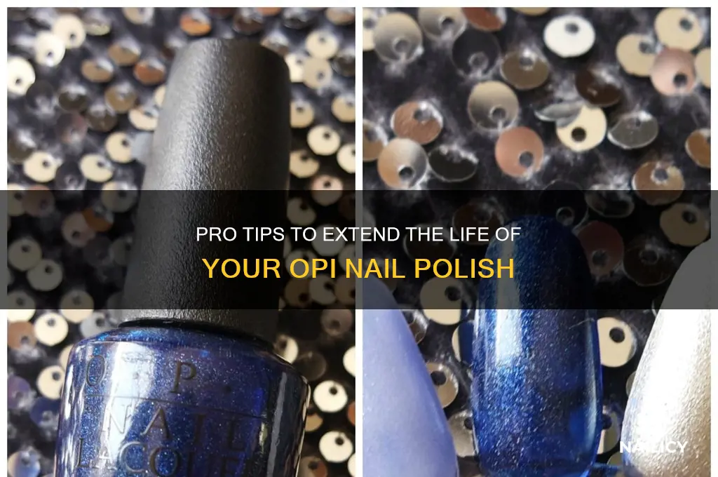 how to make opi nail polish last