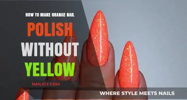 Crafting Perfect Orange Nail Polish: Avoiding Yellow Tones with Ease