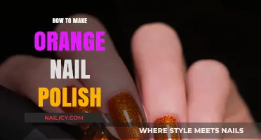 DIY Orange Nail Polish: Easy Steps to Create Your Perfect Shade