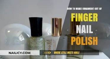 Creative DIY Ornaments Using Nail Polish: Easy Crafting Ideas