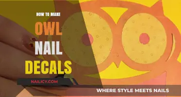 Create Stunning Owl Nail Decals: Easy DIY Tutorial for Beginners
