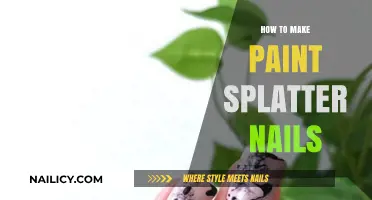 Create Stunning Paint Splatter Nails: Easy DIY Tutorial for Beginners