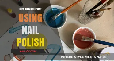 Crafting Custom Colors: The Art of Homemade Paint from Nail Polish