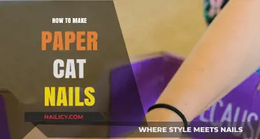 Crafting Cute Paper Cat Nails: A Simple DIY Guide