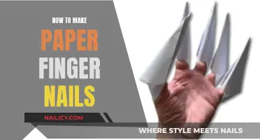 Creating Paper Nails: A Fun DIY Project