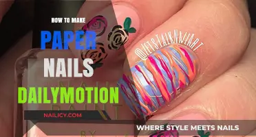DIY Paper Nails Tutorial: Easy Crafting Guide on Dailymotion