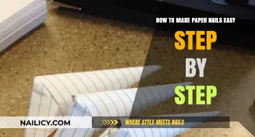 Simple DIY Paper Nails: Easy Step-by-Step Guide for Beginners
