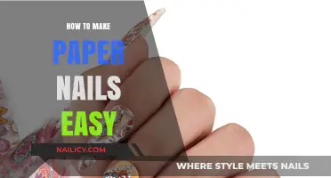 Creating Paper Nails: A Simple Guide