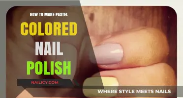 Create Soft Pastel Nail Polish: DIY Color Mixing Guide