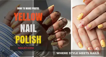 Create Soft Pastel Yellow Nail Polish: DIY Guide for Beginners