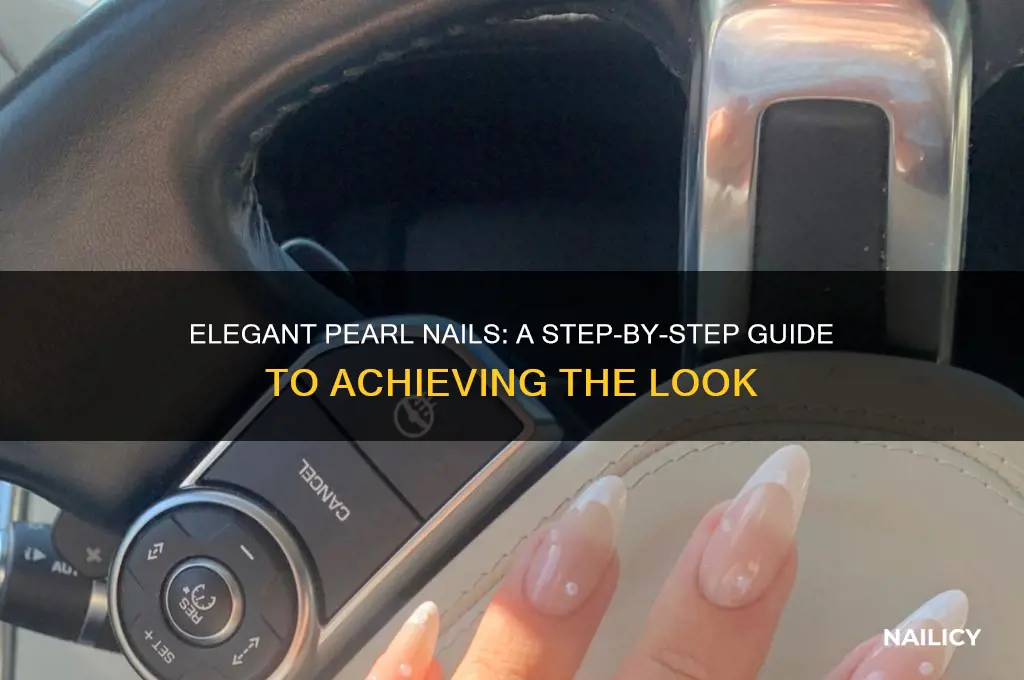 how to make pearl nails