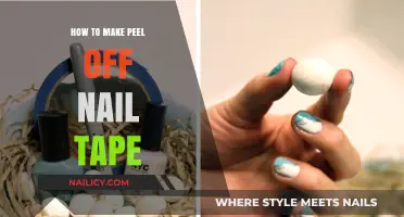 DIY Peel-Off Nail Tape: Easy Steps for Perfect Manicures