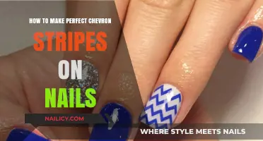 Mastering Chevron Stripes: Easy Steps for Perfect Nail Art Designs