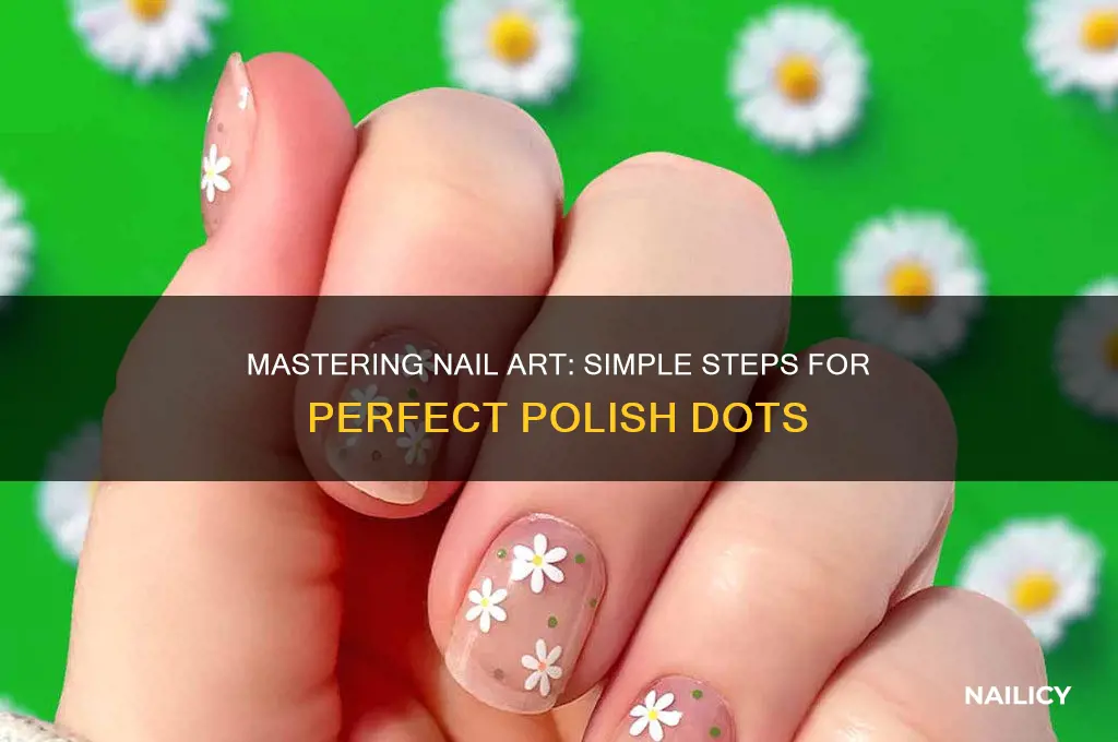 how to make perfect nail polish dots