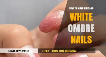 Create Stunning Pink and White Ombre Nails: Easy DIY Guide