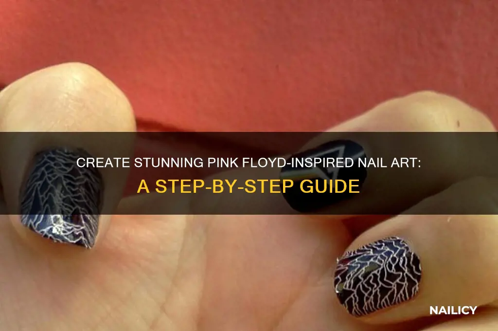 how to make pink floyd nails