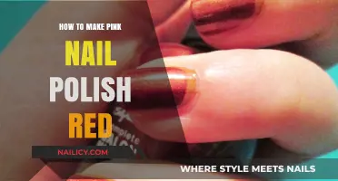Transform Pink to Red: Easy Nail Polish Color Change Tips