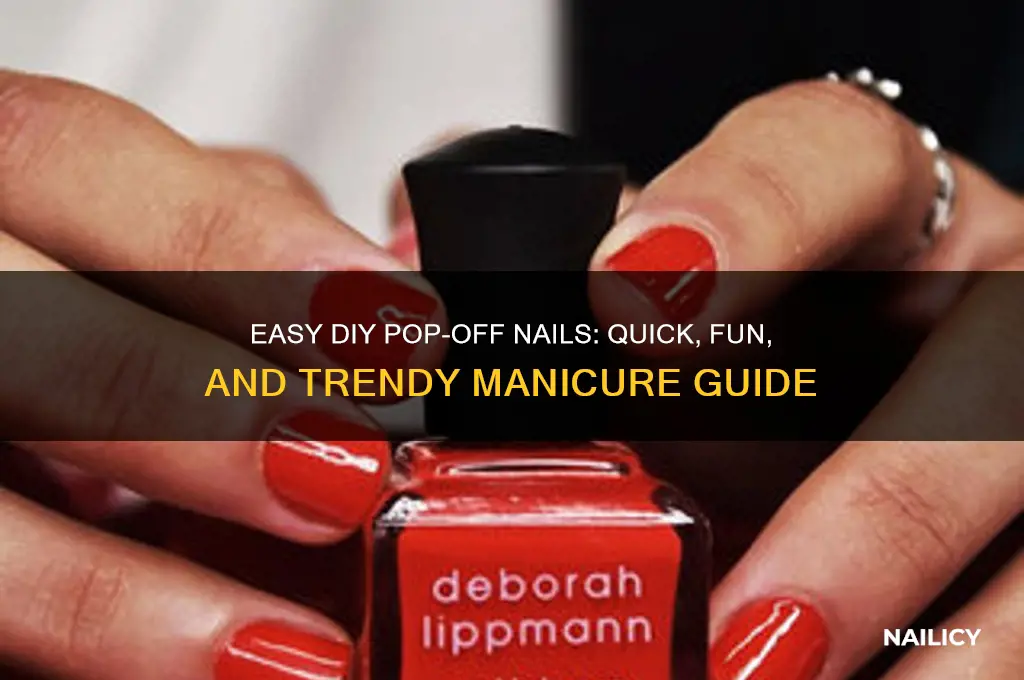 how to make pop off nails