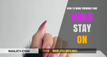 Long-Lasting Tips: Keeping Pre-Made Fake Nails Securely in Place