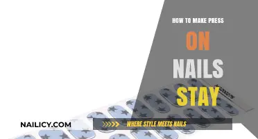 Press-On Nails: Making Them Stay Put