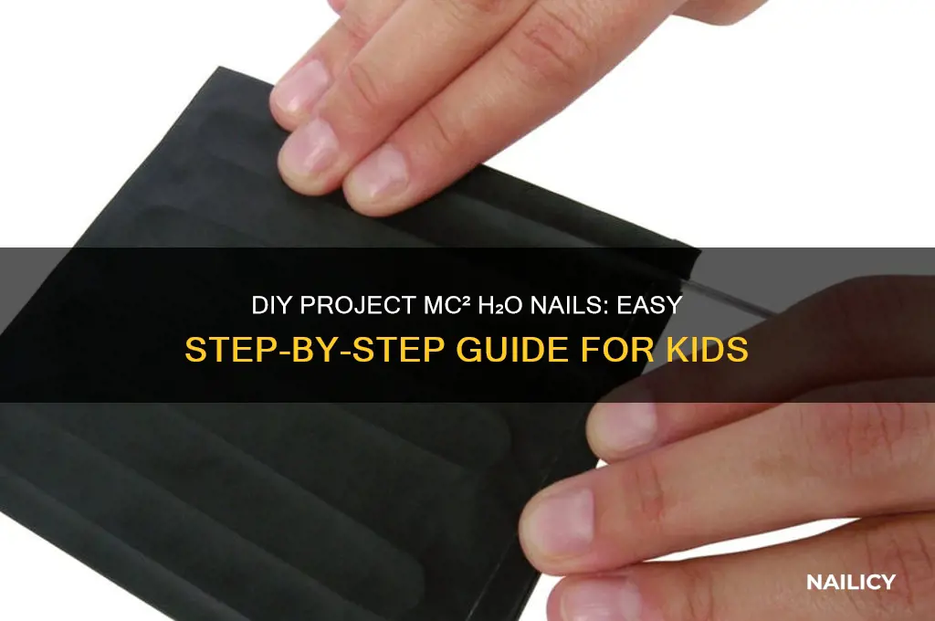 how to make project mc2 h2o nails