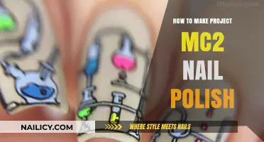 DIY Project Mc² Nail Polish: Easy Steps for Shiny, Science-Inspired Nails