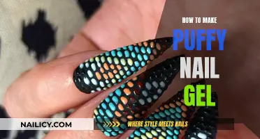 Create Puffy Nail Gel Art at Home