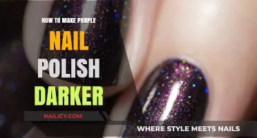 Deepen Your Purple Nail Polish: Simple Tips for a Darker Shade