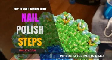 DIY Rainbow Loom Nail Polish: Easy Steps for Creative Designs