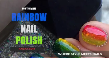 Create Vibrant Rainbow Nail Polish: Easy DIY Steps for Colorful Nails