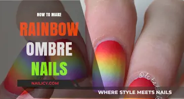 Create Stunning Rainbow Ombre Nails: Easy DIY Tutorial & Tips