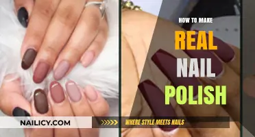 DIY Nail Polish: Crafting Your Own Real Nail Polish at Home