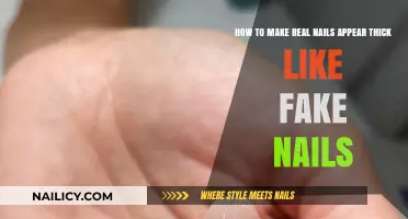 Thicken Your Natural Nails: Tips for a Fake Nail Look