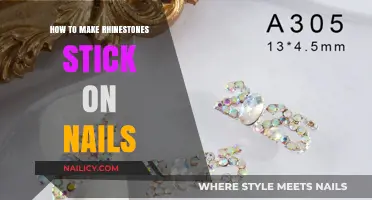 Easy Rhinestone Nail Art: Tips for Long-Lasting Gemstone Adhesion