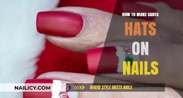 Festive Nail Art Guide: Crafting Adorable Santa Hats on Nails