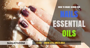 DIY Nail Scrub: Essential Oils for Healthy, Glowing Cuticles