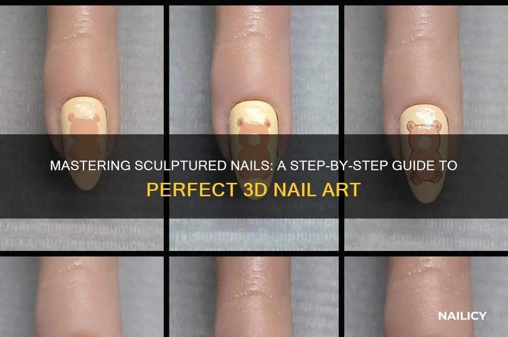 how to make sculptured nails