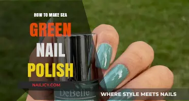 DIY Sea Green Nail Polish: Easy Steps for Ocean-Inspired Nails