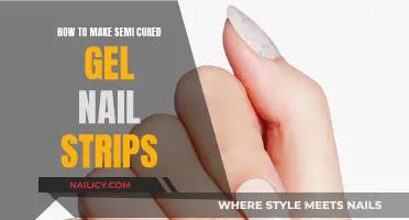 Creating Semi-Cured Gel Nail Strips: A Step-by-Step Guide