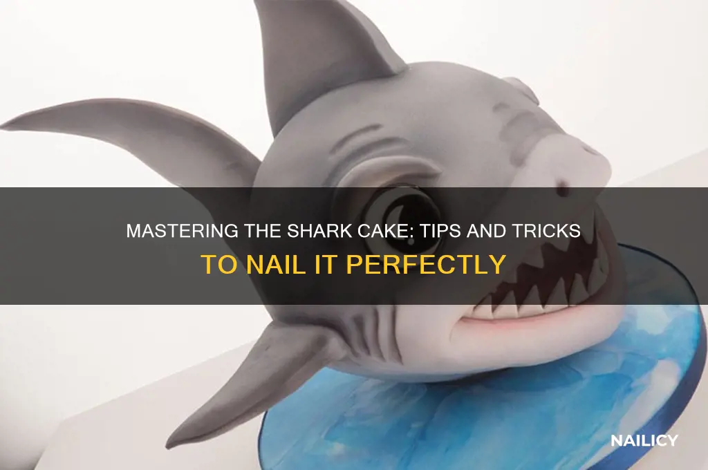 how to make shark cake nailed it