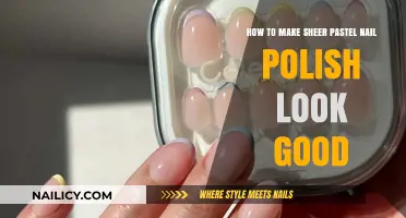 Mastering Sheer Pastel Nails: Tips for a Flawless, Subtle Look